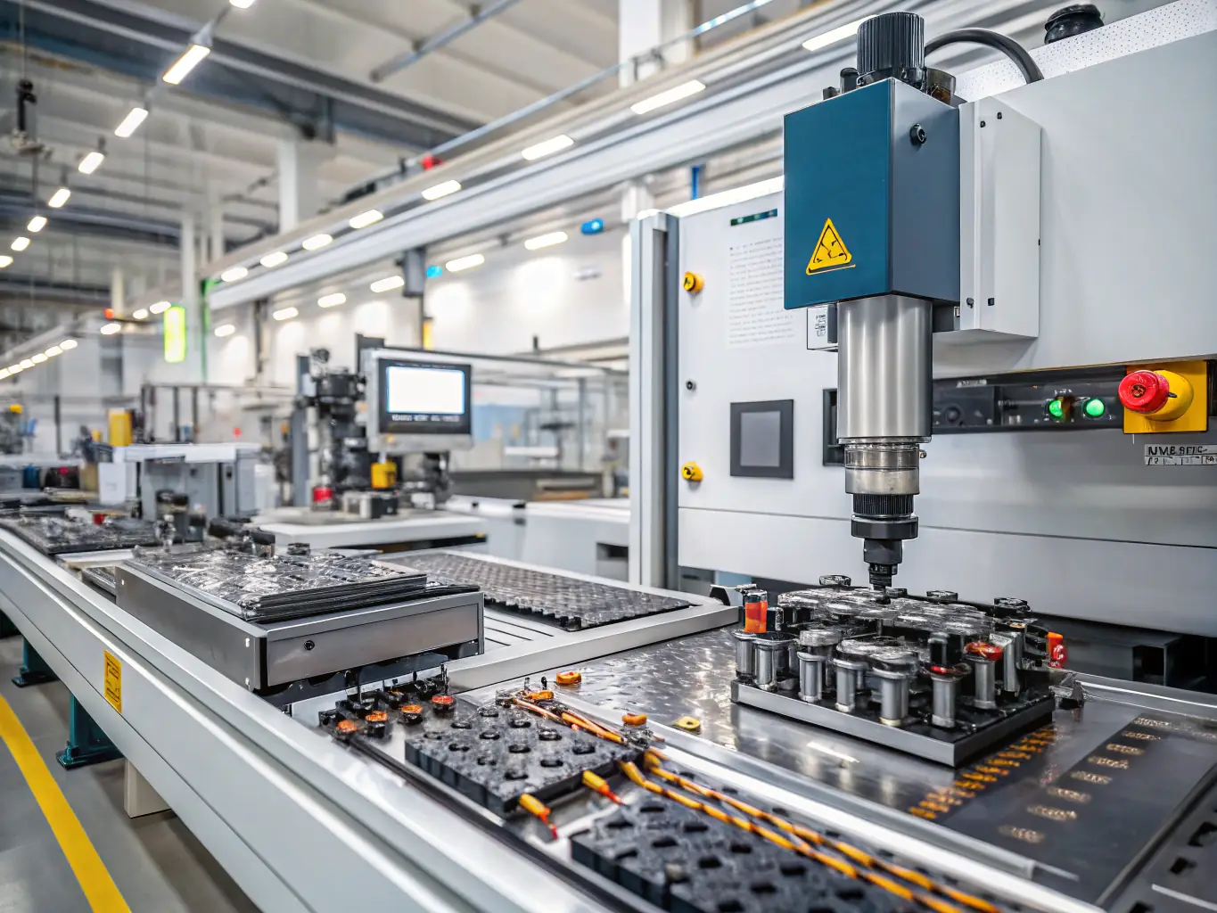 An image of commercial equipment and machinery being financed, symbolizing asset acquisition.